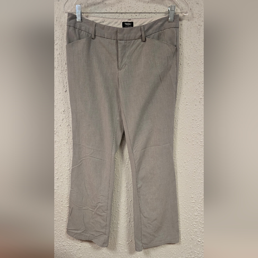 Mossimo Supply Co. Light Gray Boot Cut Pants